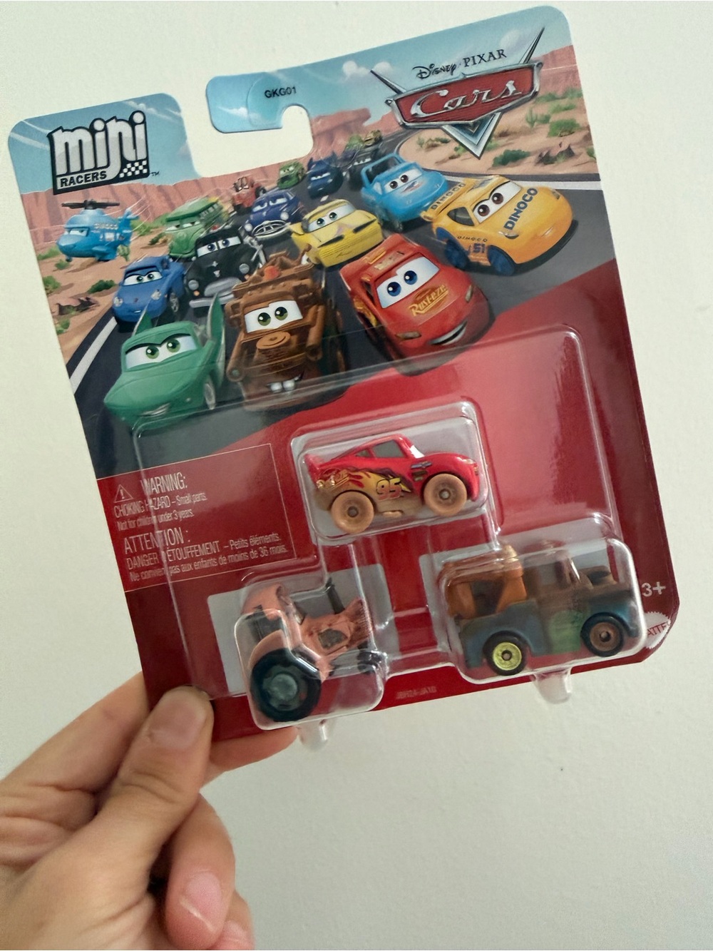 Disney Pixar Cars Mini Racers 3-Pack
